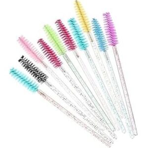 silicone eyelash and eyebrow brush set of 12 pieces multi color 39.99
